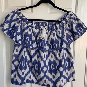 Madewell off shoulder blouse